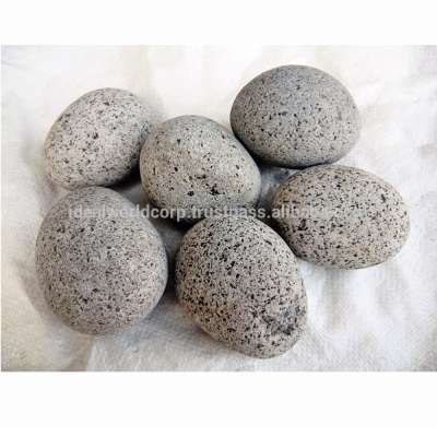 SPECKLED GREY BEACH PEBBLE COBBLE STONE