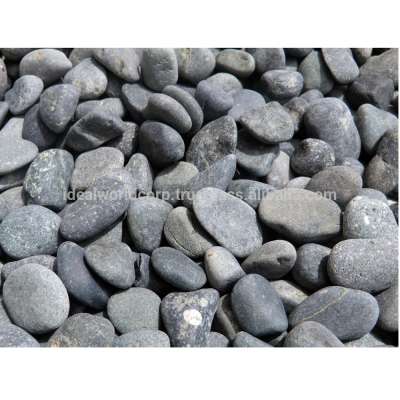 BLACK BEACH PEBBLE COBBLE STONE